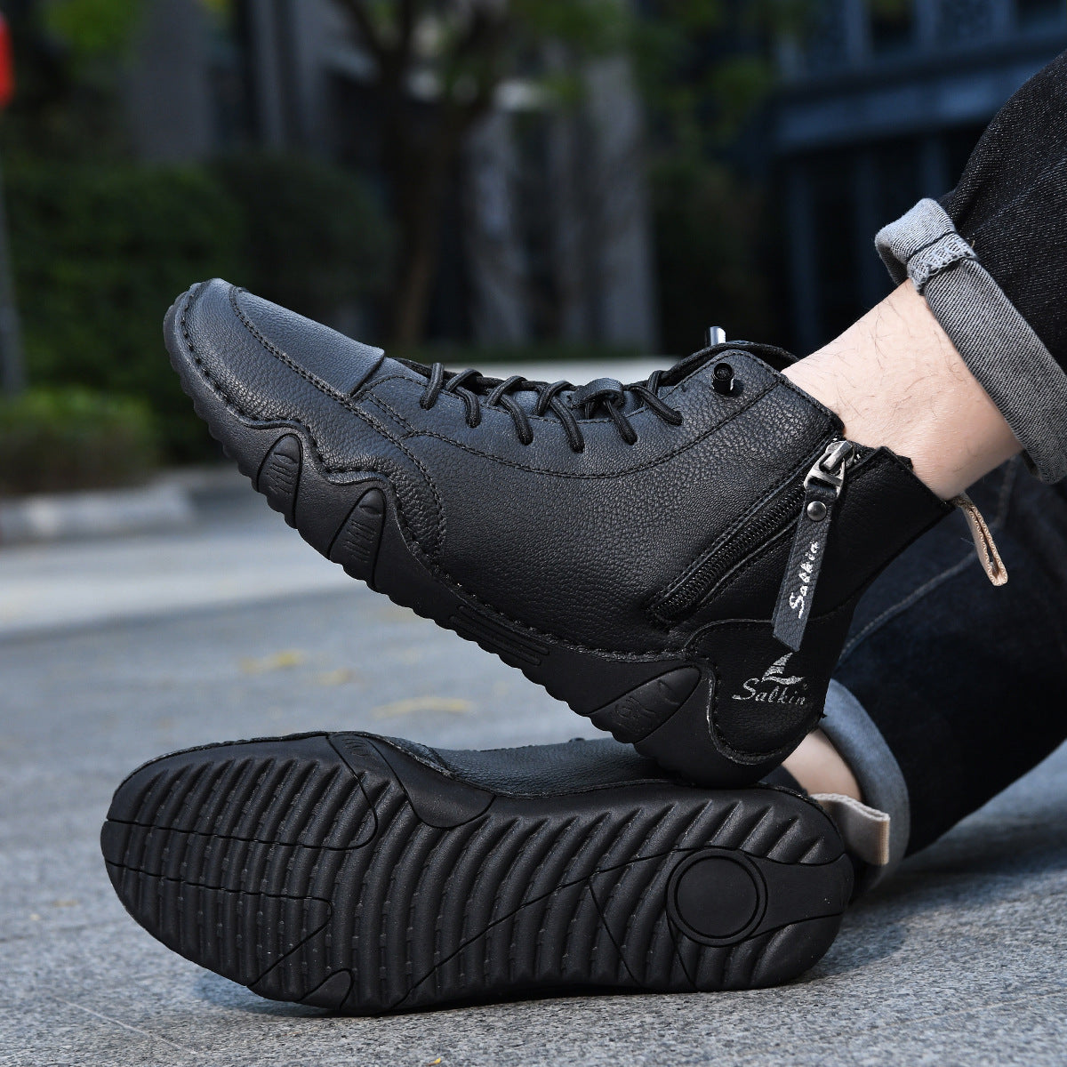 Rovik Genuine Leather Boots