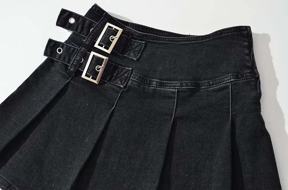 Vintage Denim Skirt