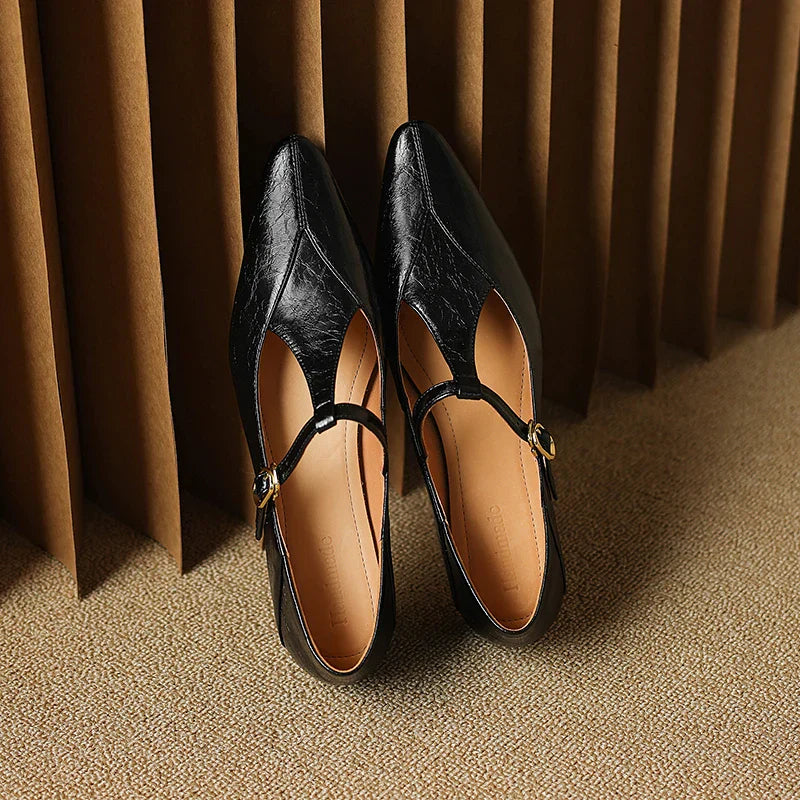 Biana Genuine Leather Heels