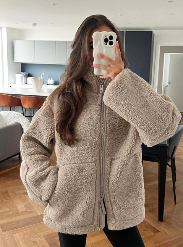 Teddy Plush Jacket