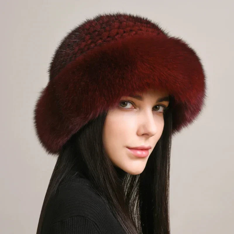 Mink Fur Cap