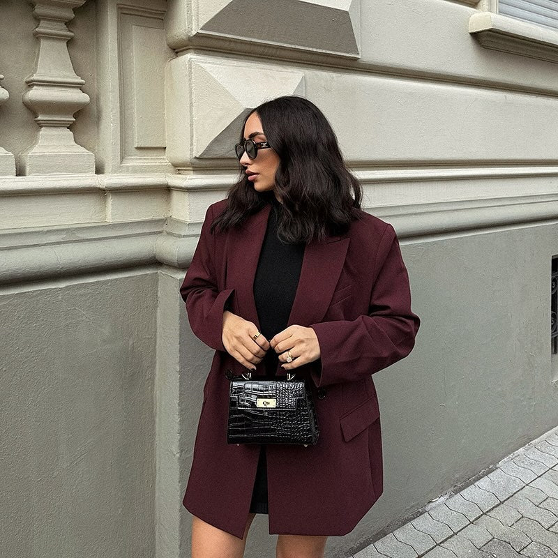 Cherry Blazer Jacket
