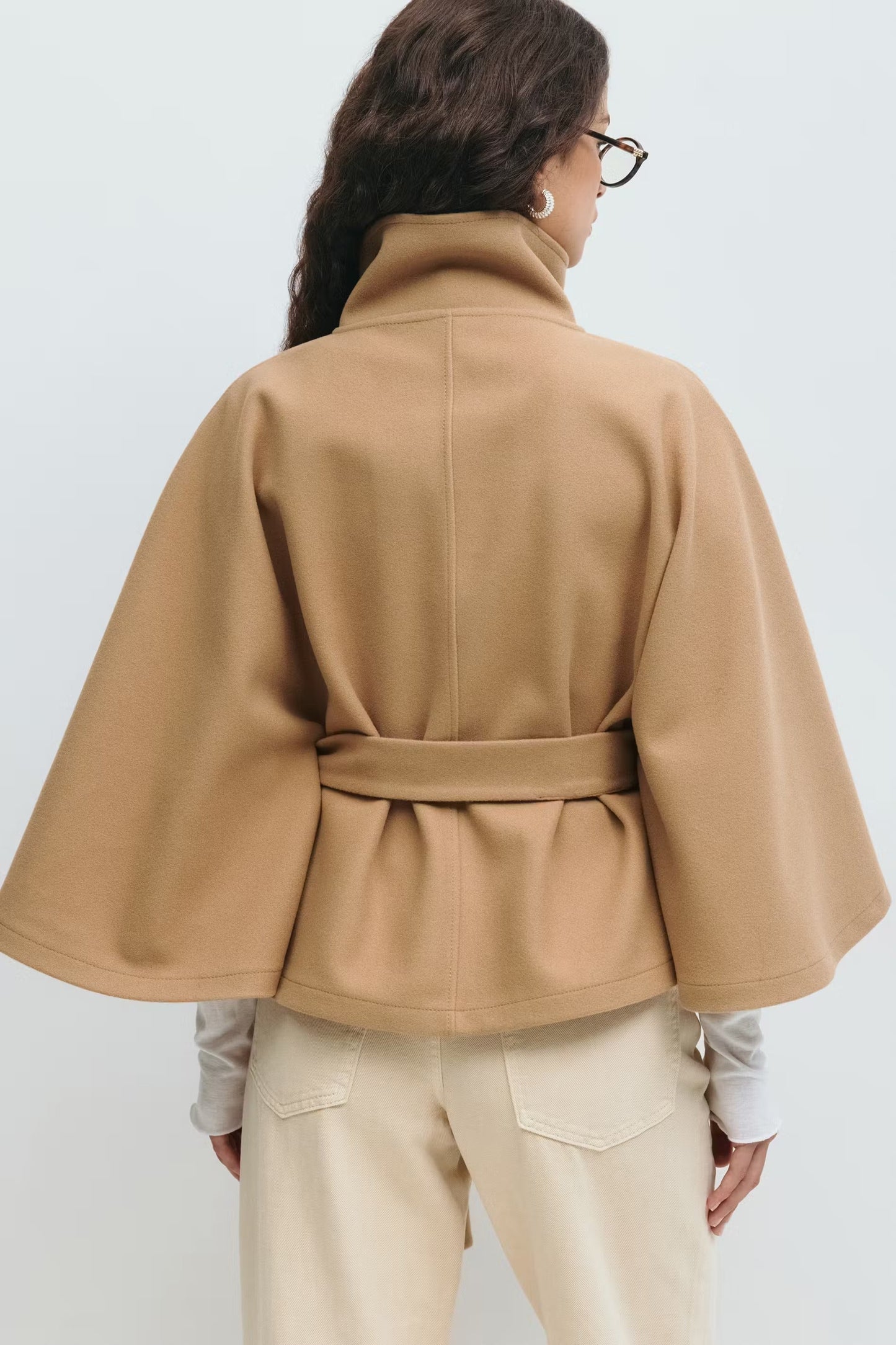 Solenne Cape Jacket