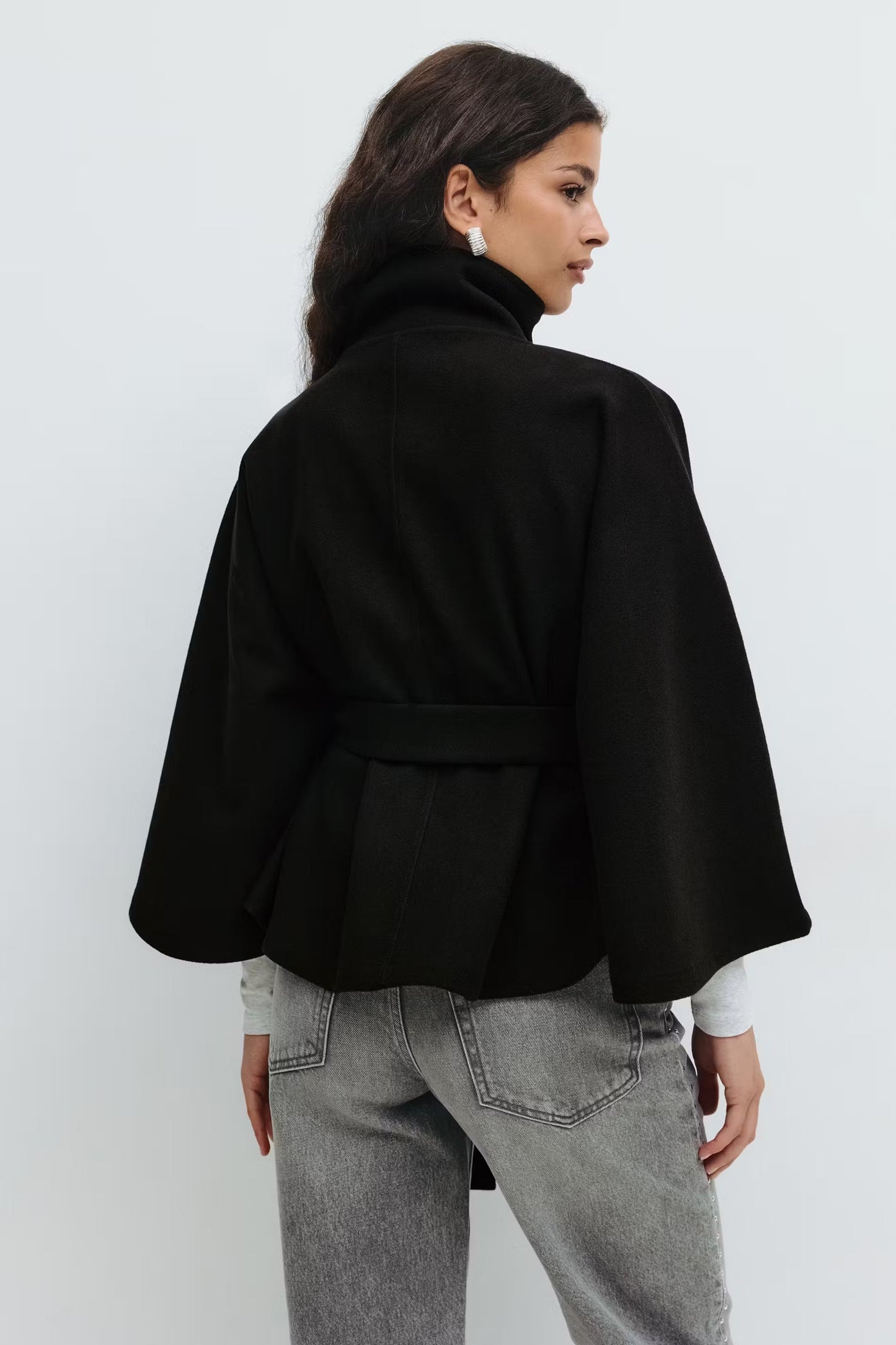 Solenne Cape Jacket