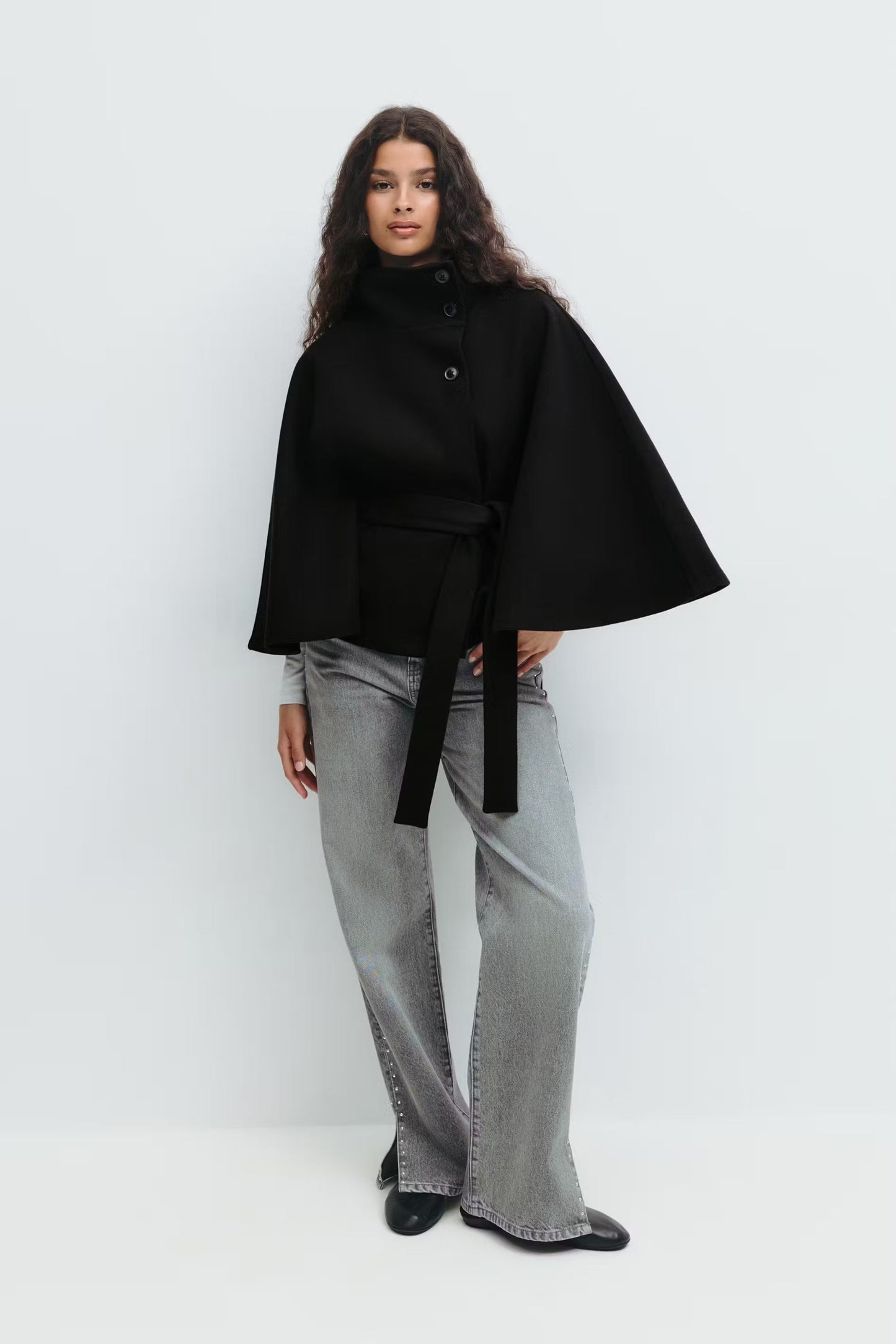 Solenne Cape Jacket
