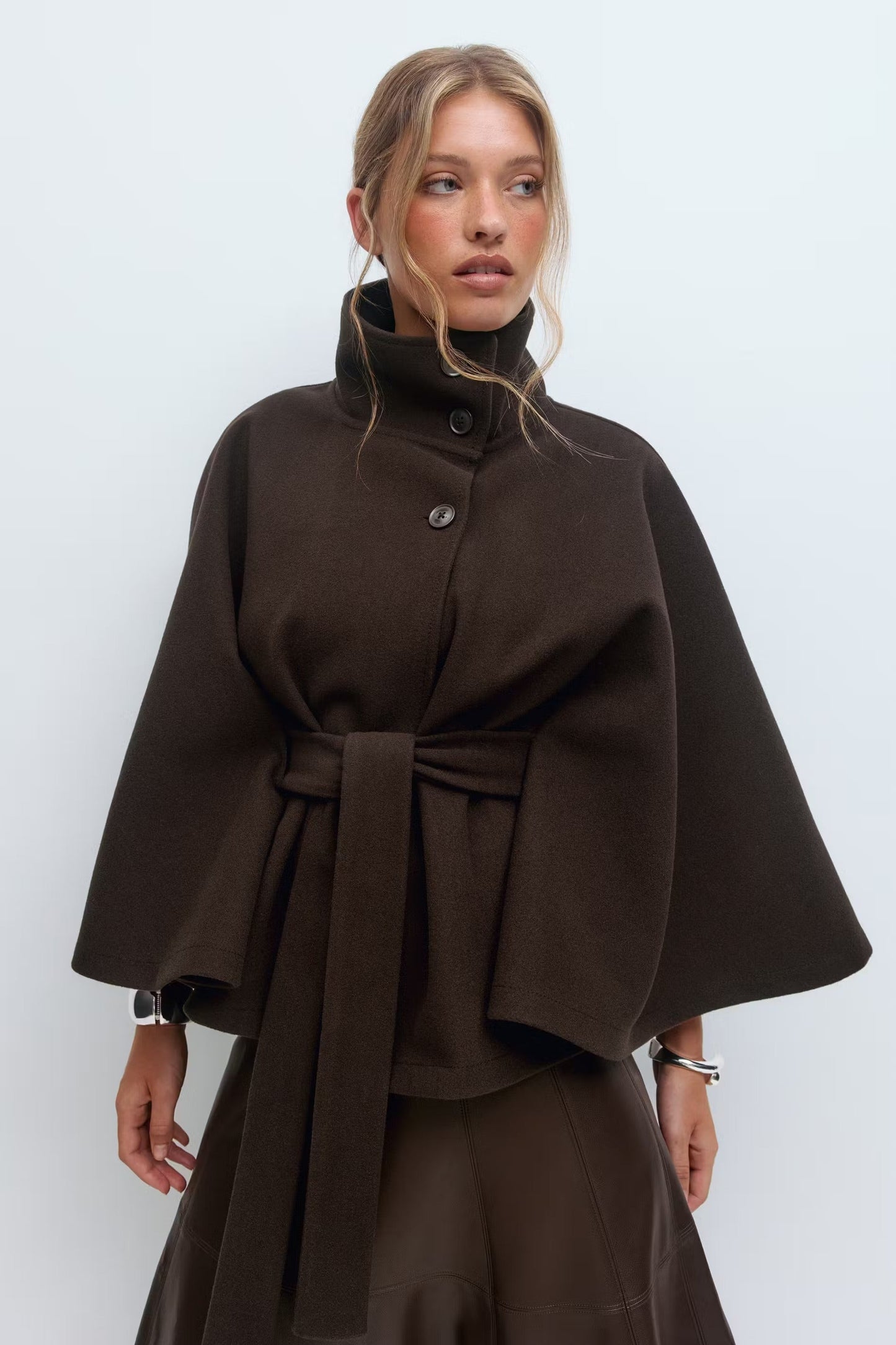 Solenne Cape Jacket