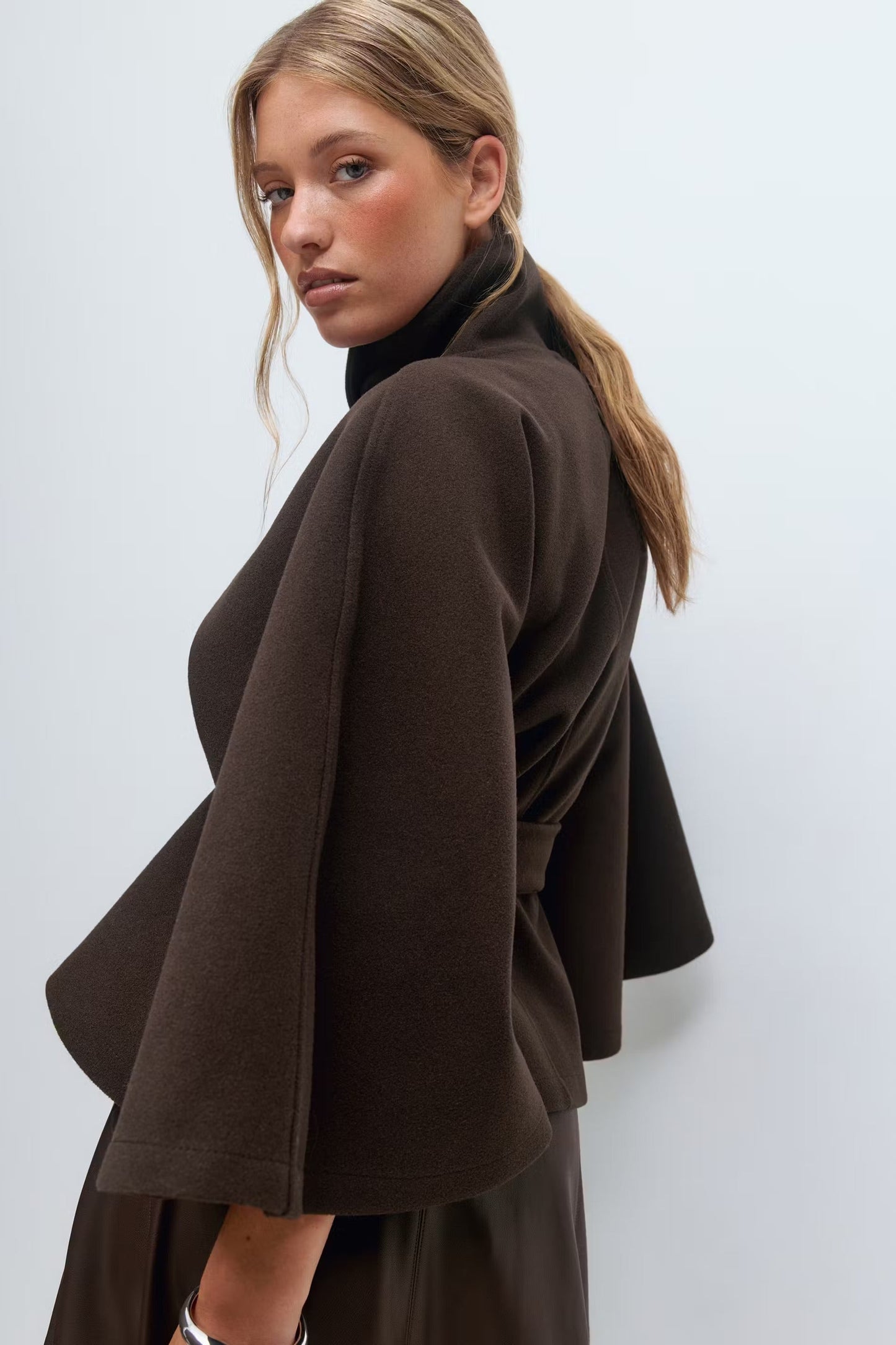 Solenne Cape Jacket