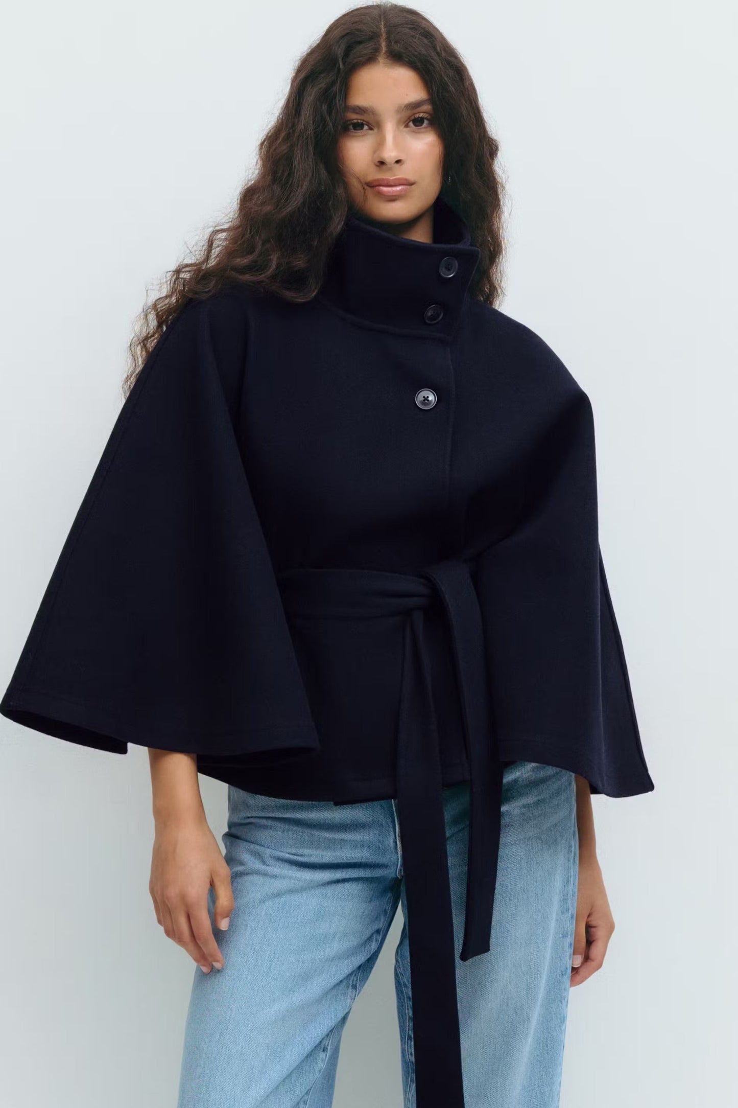 Solenne Cape Jacket