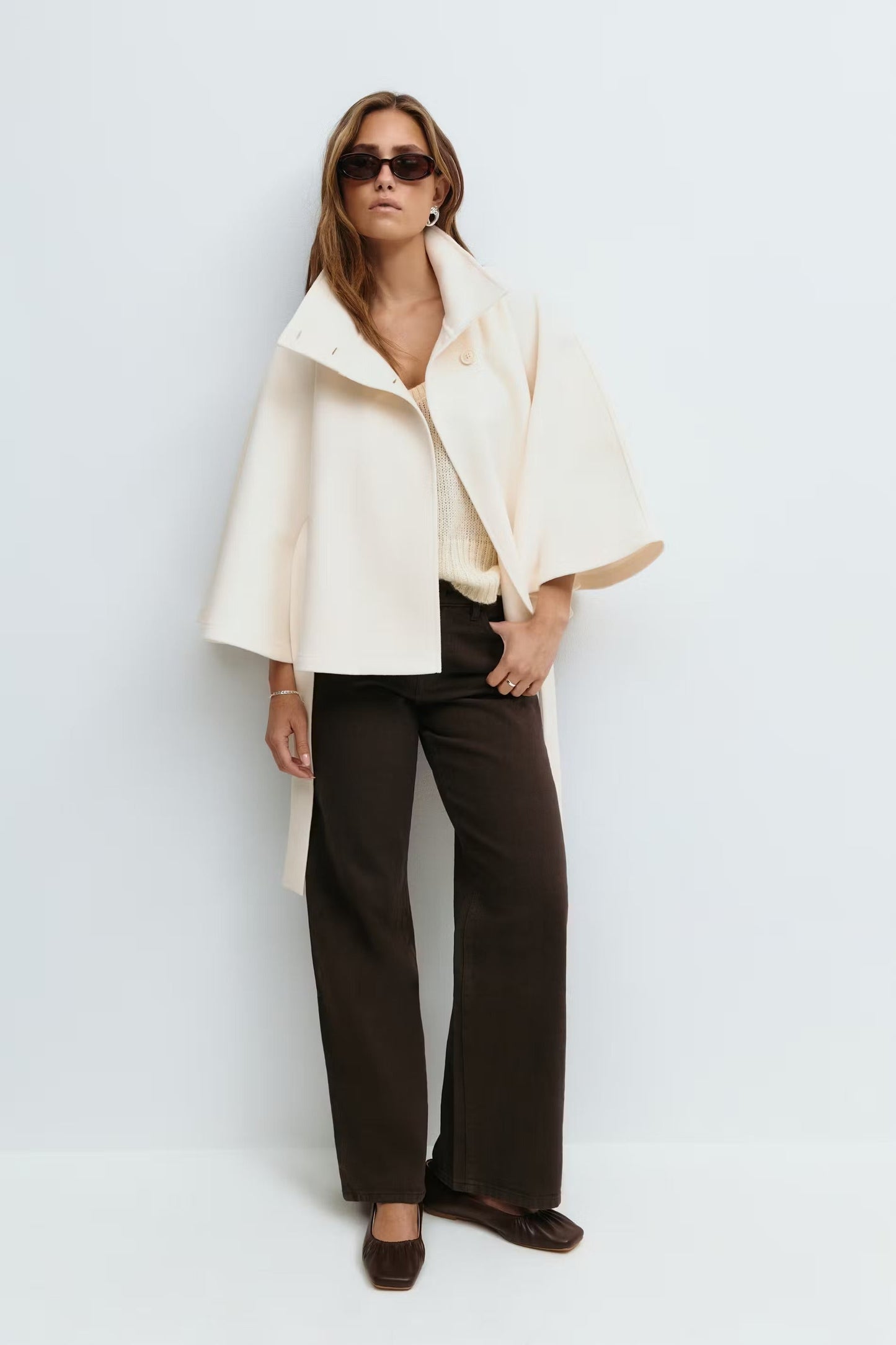 Solenne Cape Jacket