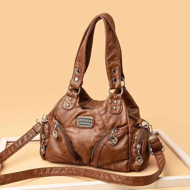 Vintage Punk Leather Bag
