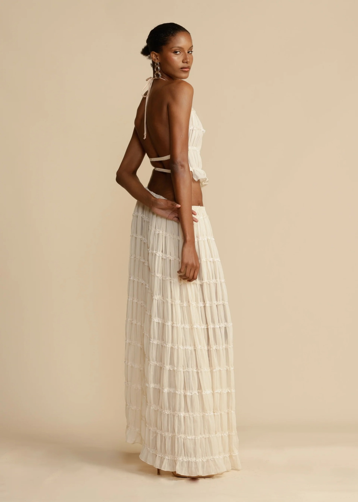 Wine & Sea Strap Dress