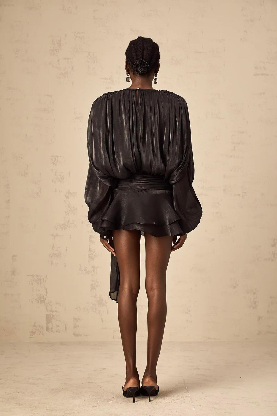 Evelyn Belted Mini Dress