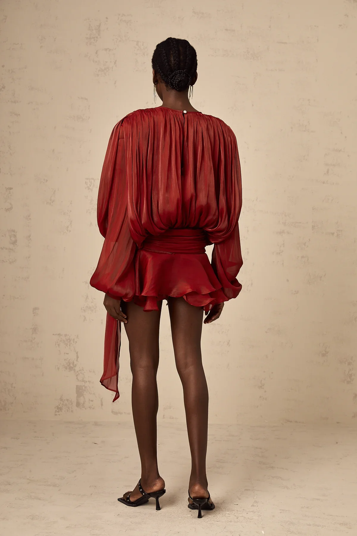 Evelyn Belted Mini Dress