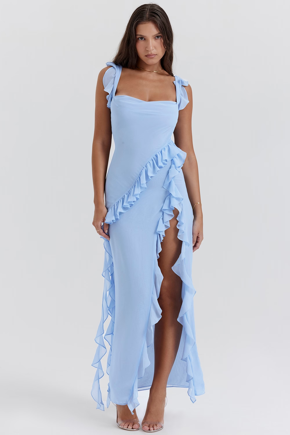 Ruffle Maxi Dress