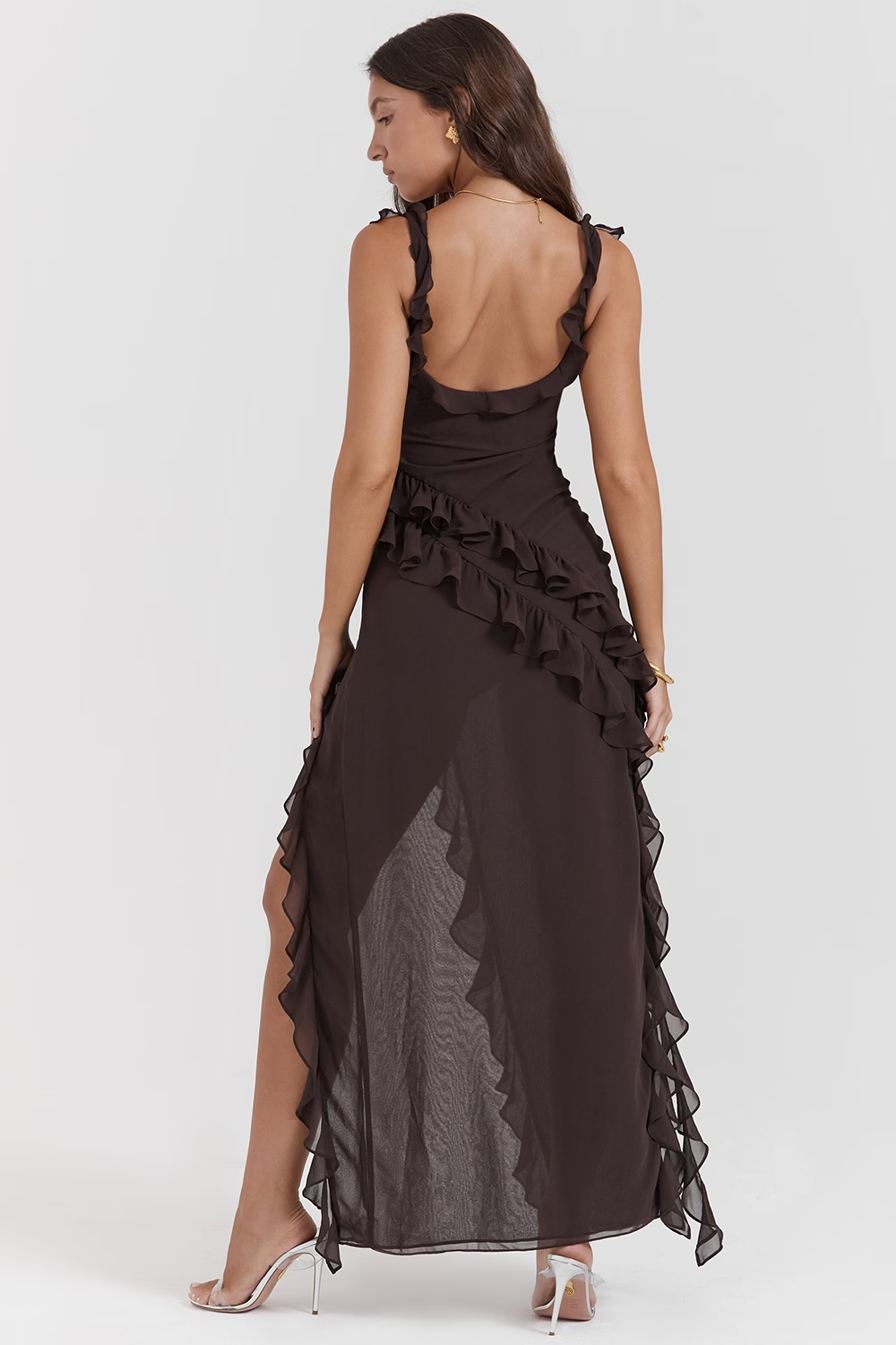 Ruffle Maxi Dress