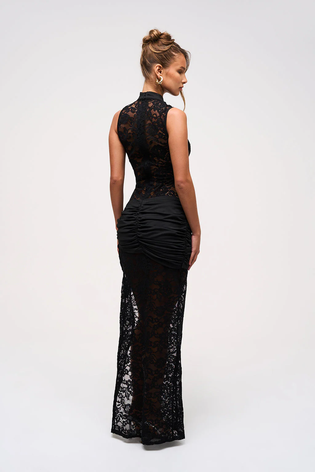 Alyah Lace Maxi Dress
