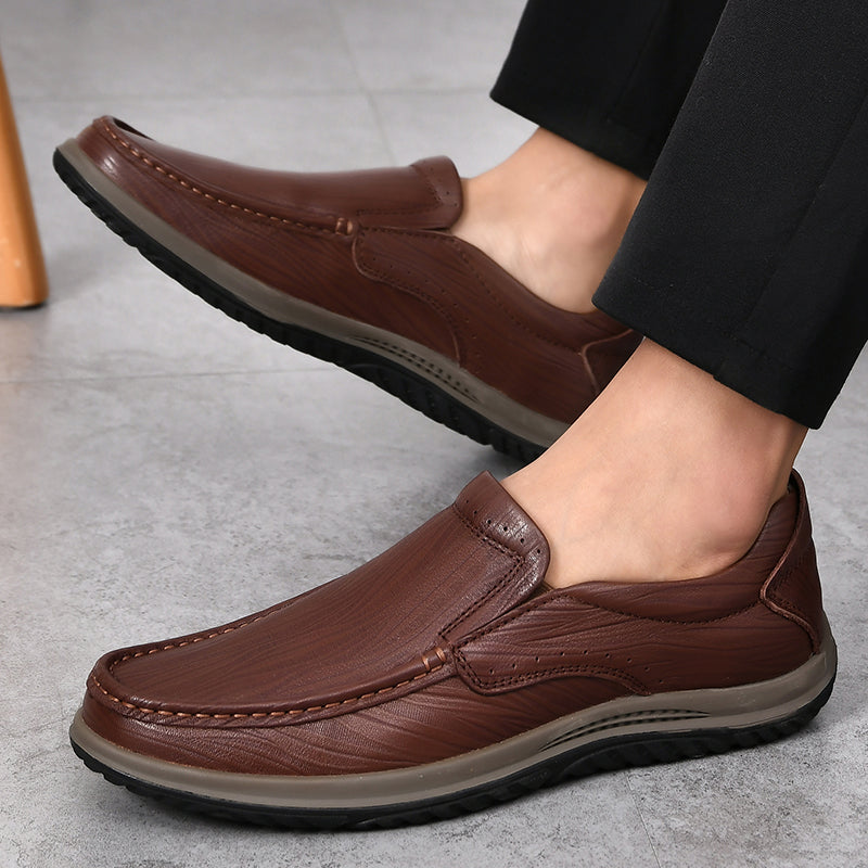 Trego Genuine Leather Loafers