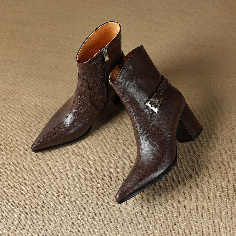 Daila Genuine Leather Boots
