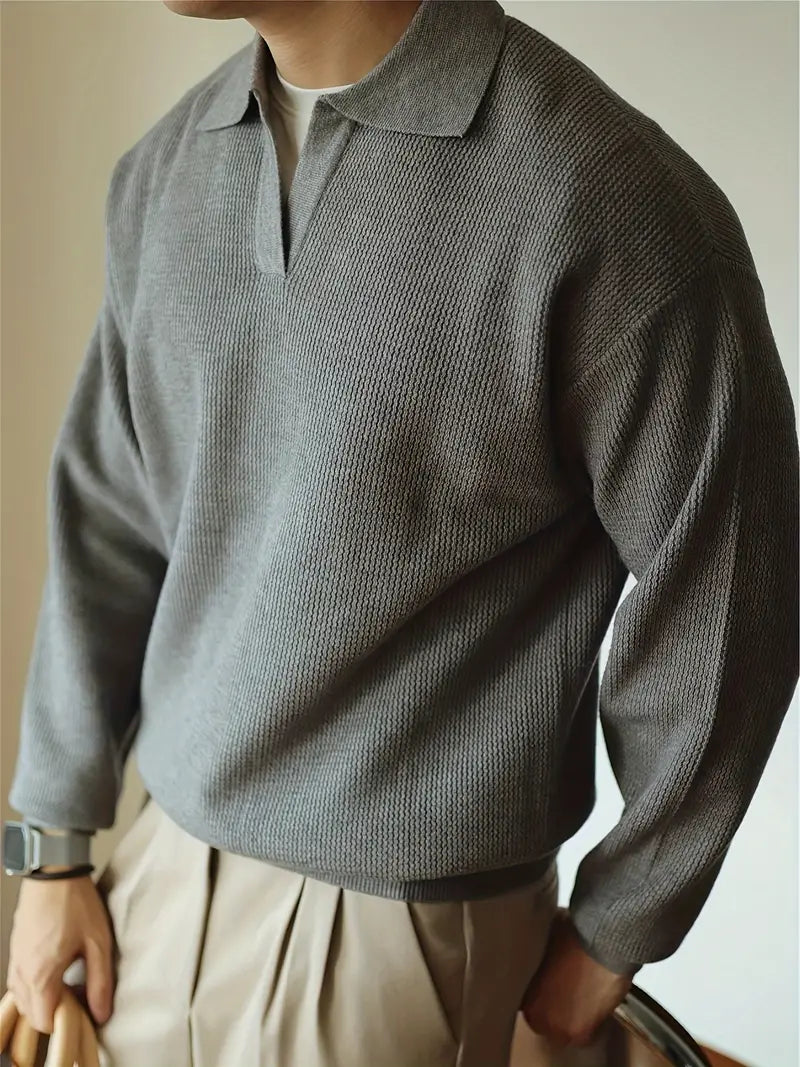 Edward Long-Sleeve Polo