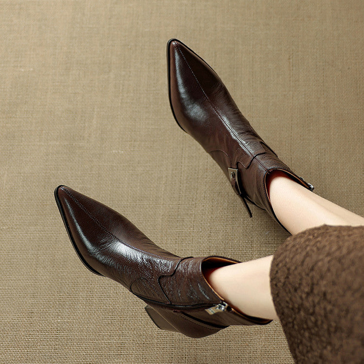 Daila Genuine Leather Boots