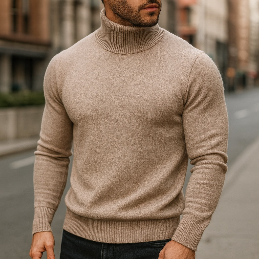 Alkan 100% Wool Turtleneck