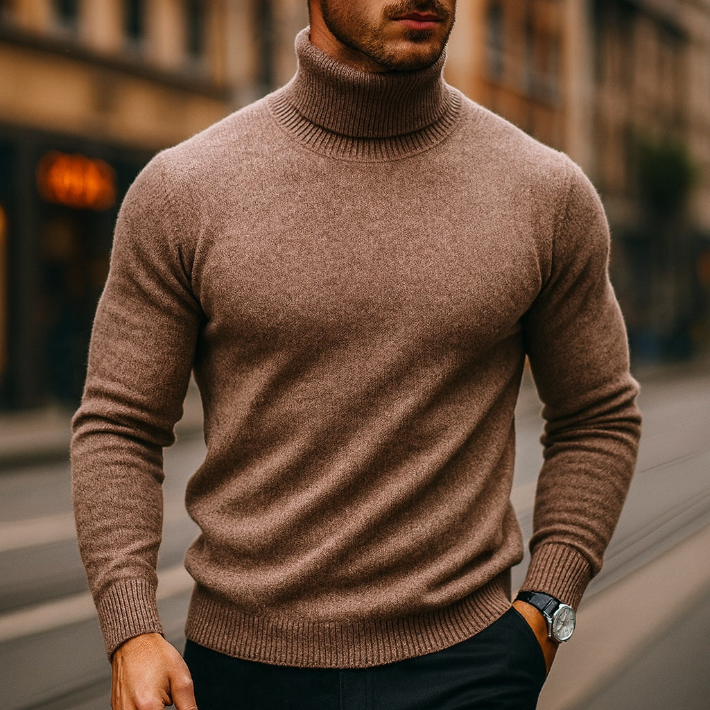 Alkan 100% Wool Turtleneck