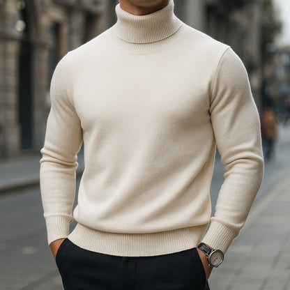 Alkan 100% Wool Turtleneck