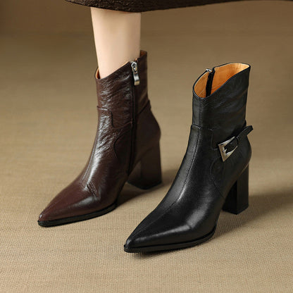 Daila Genuine Leather Boots