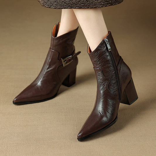 Daila Genuine Leather Boots