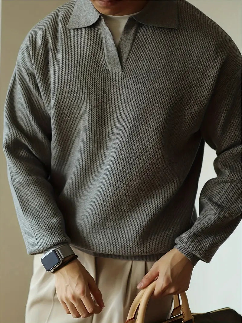 Edward Long-Sleeve Polo