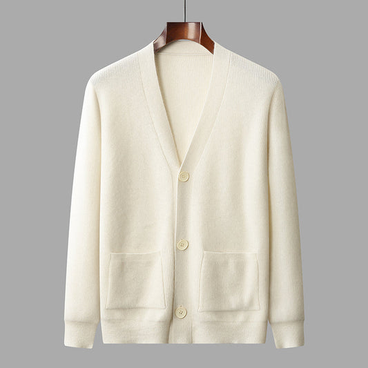 Myles 100% Cashmere Cardigan