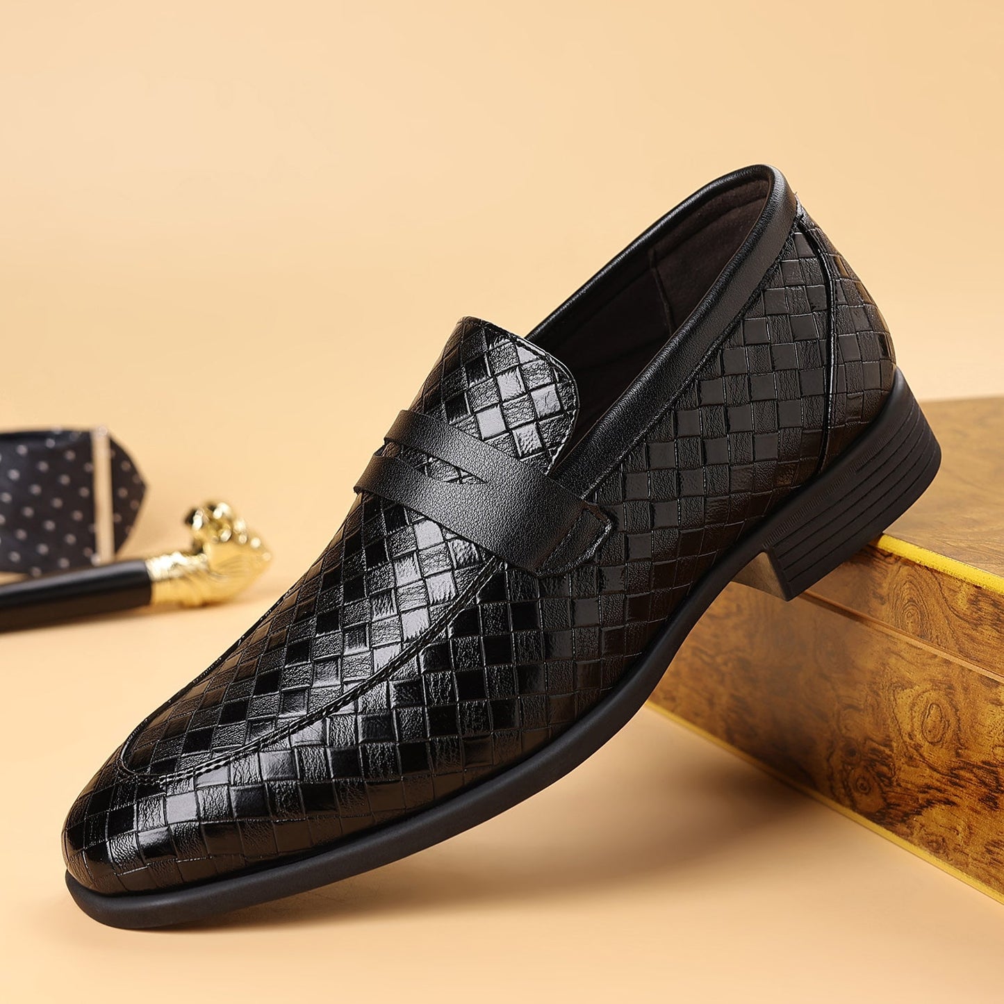 Emron Leather Loafers