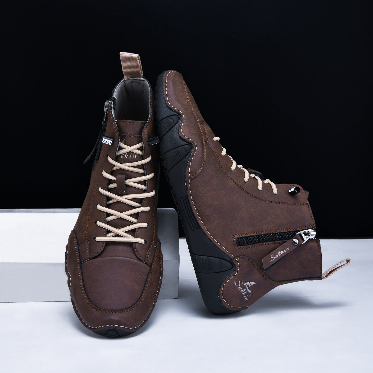 Rovik Genuine Leather Boots