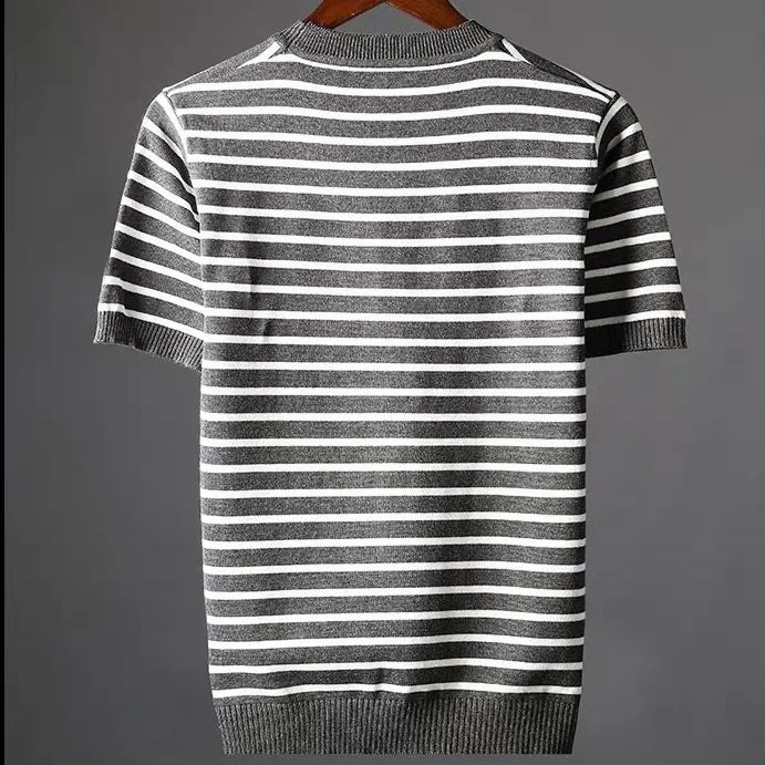 Striped Luxury Cotton Tee