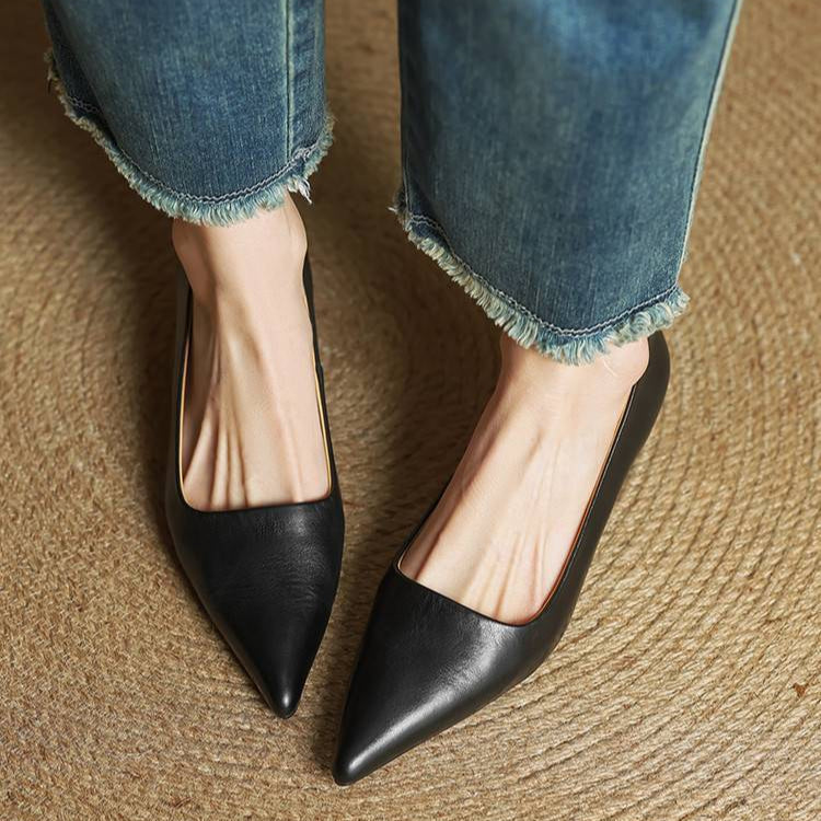 Mira Genuine Leather Heels