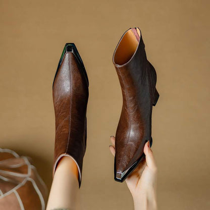 Virona Genuine Leather Boots