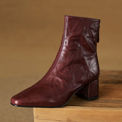 Riona Genuine Leather Boots