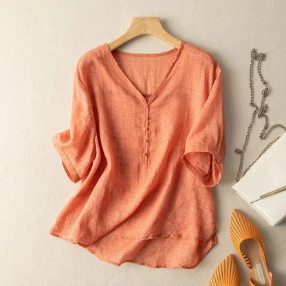 Laguna Linen Blouse