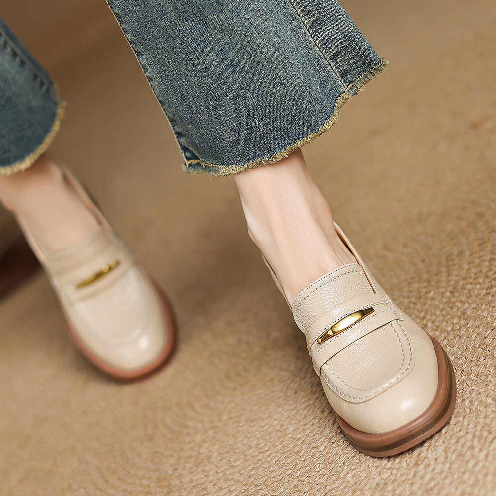 Lizzy Genuine Leather Heels