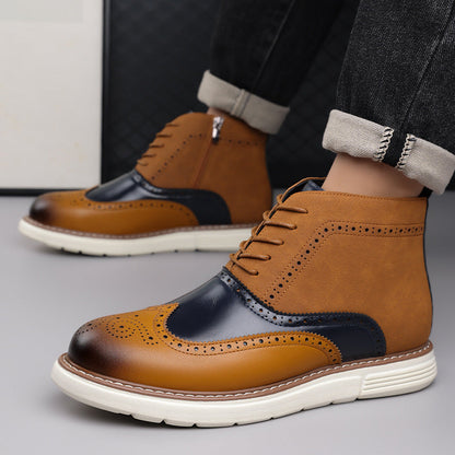 Vespa Genuine Leather Boots