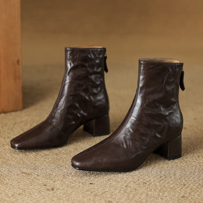Riona Genuine Leather Boots