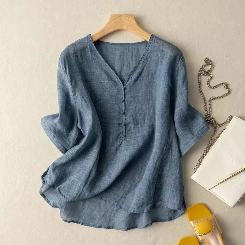 Laguna Linen Blouse