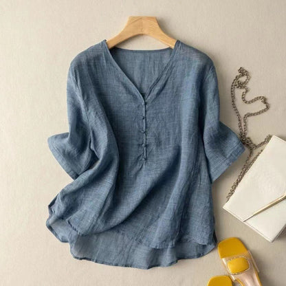 Laguna Linen Blouse