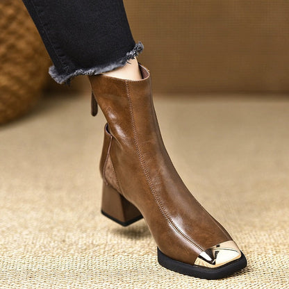 Hallie Leather Boots