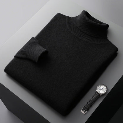 Alkan 100% Wool Turtleneck