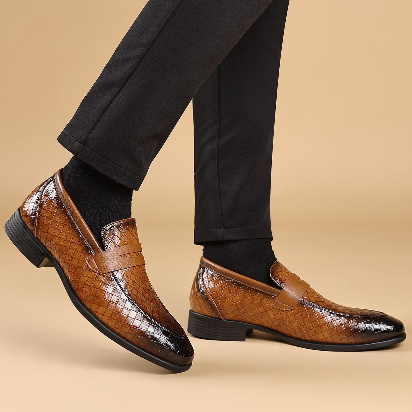 Emron Leather Loafers
