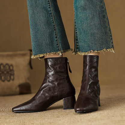 Riona Genuine Leather Boots