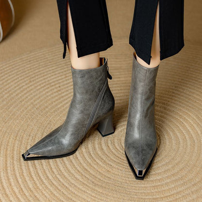 Virona Genuine Leather Boots