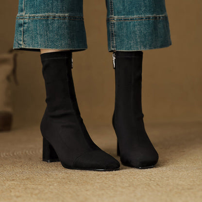 Paula Genuine Suede Boots