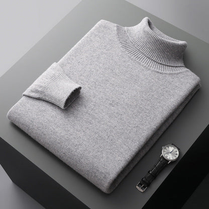 Alkan 100% Wool Turtleneck